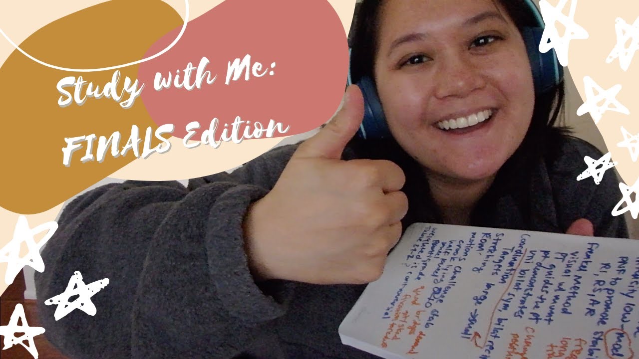 Study with Me: Finals Edition | PT School