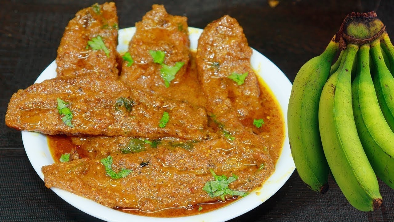 कच्चे केले की सब्ज़ी इतनी टेस्टी कि मछली भी भूल जाएंगे | Kacche Kele Ki Sabji Recipe | Raw Banana 🍌