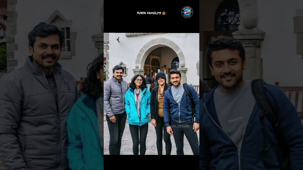 Surya and karthi families travelling moments and happy days 😍 #suriya #karthi #2day_update