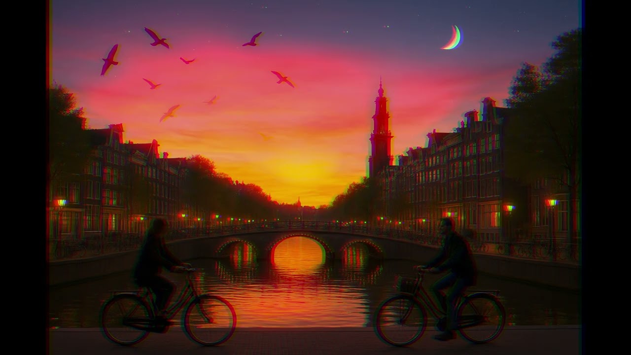 Amsterdam Sunset - Lofi | Chill | Study Music