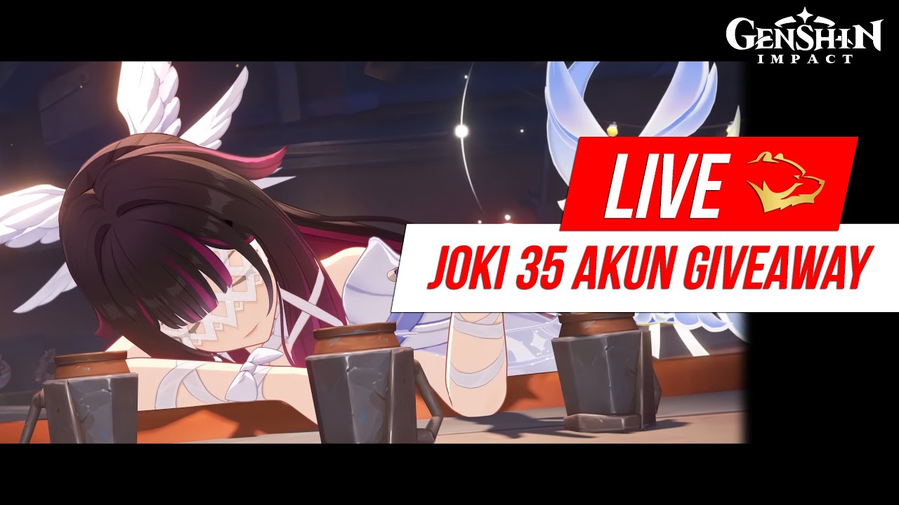 [LIVE] Masih Ada! 35 Akun Giveaway untuk Kokobear Joki Spiral Abyss - #GenshinImpact