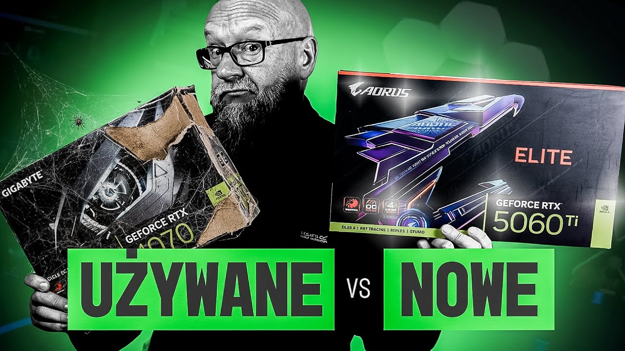 Używany RTX 4070 czy  Nowy RTX 5060 Ti?