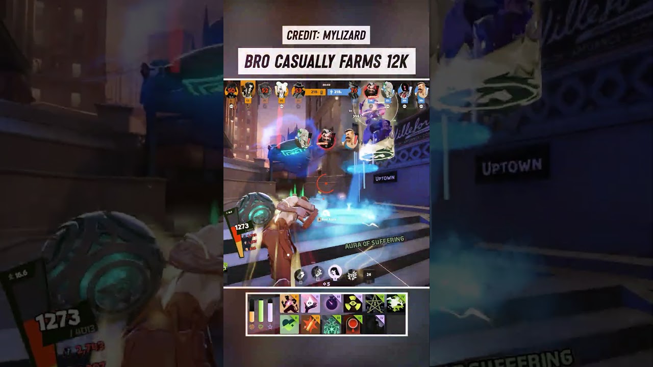 Bro casually farms 12k in single fight 💀 #deadlock #deadlockclips