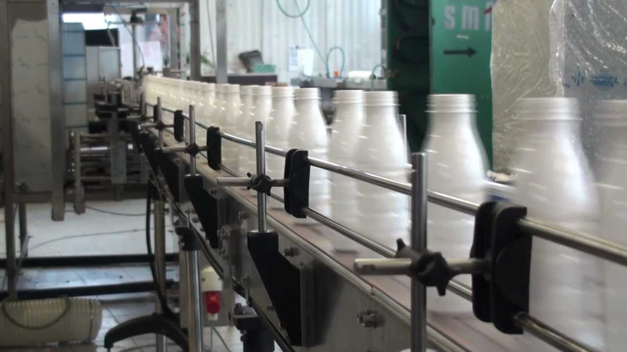 Vacuum belt conveyor (from SB-6 bottle unscrambler)