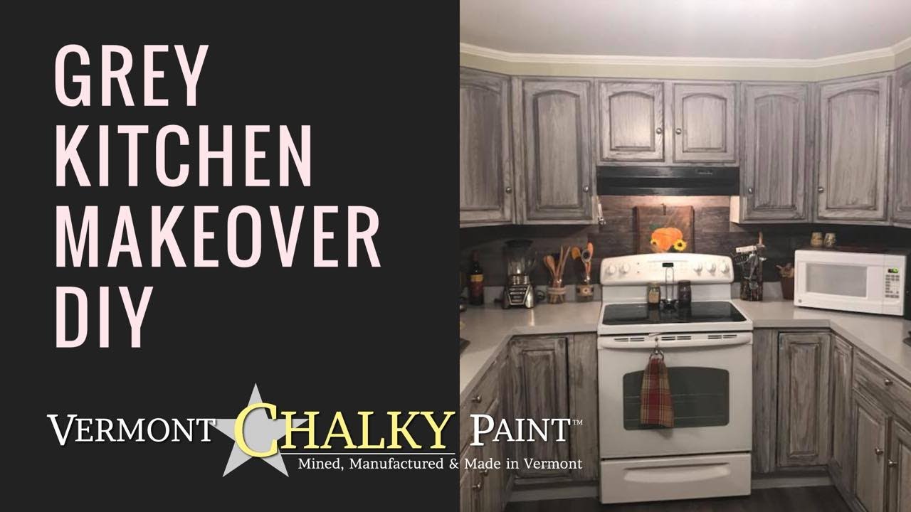 Painting and Glazing Kitchen Cabinets DIY