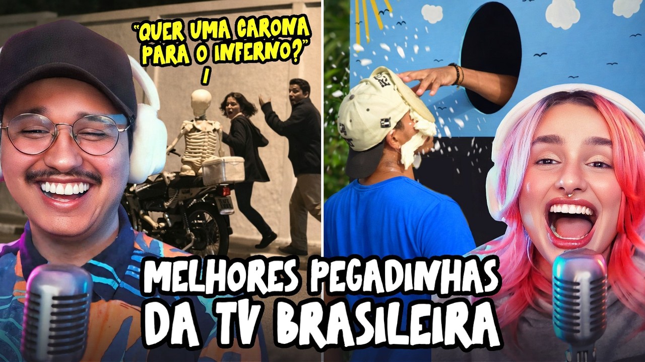 SÓ AS MELHORES PEGADINHAS DA TELEVISÃO BRASILEIRA KKKKK | Canal 90