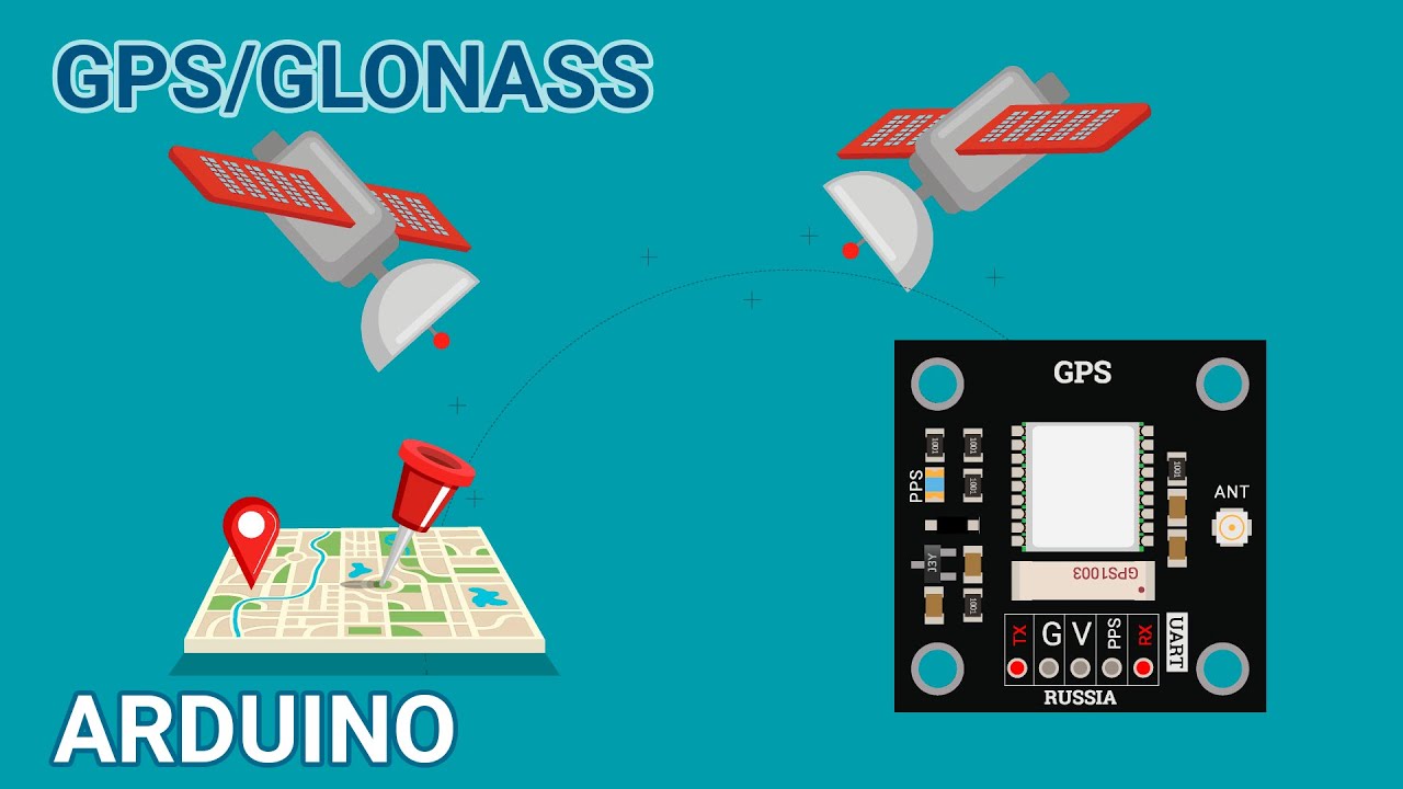 GPS/GLONASS модуль для Arduino/Piranha