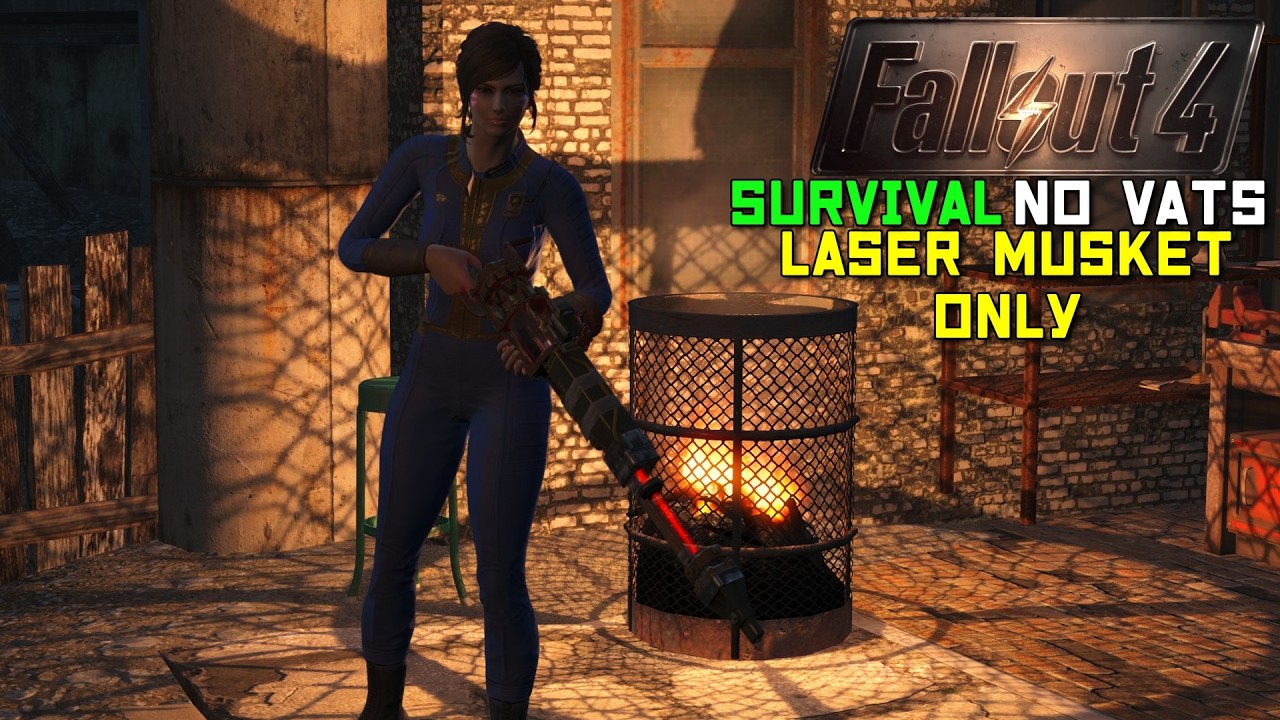 Can You Beat Fallout 4 With Only A Laser Musket?