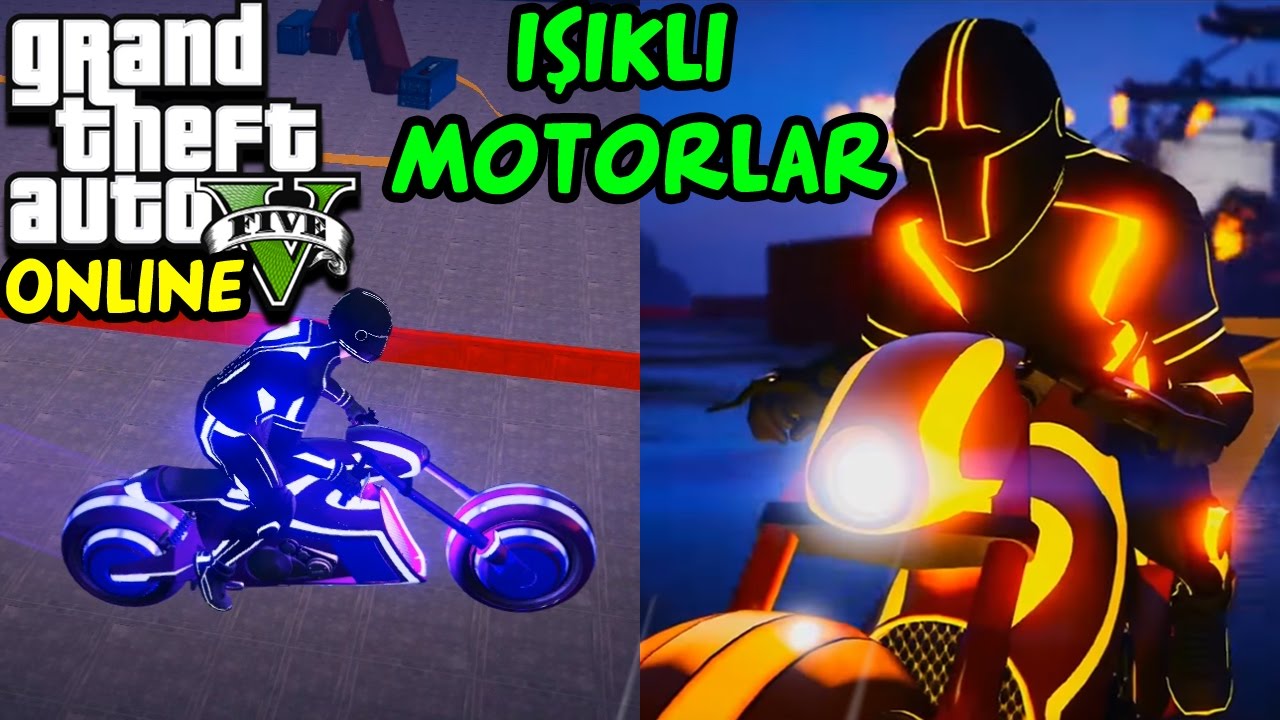 IŞIKLI MOTORLARLA 4 KİŞİ KAPIŞMA! | GTA 5 ONLINE