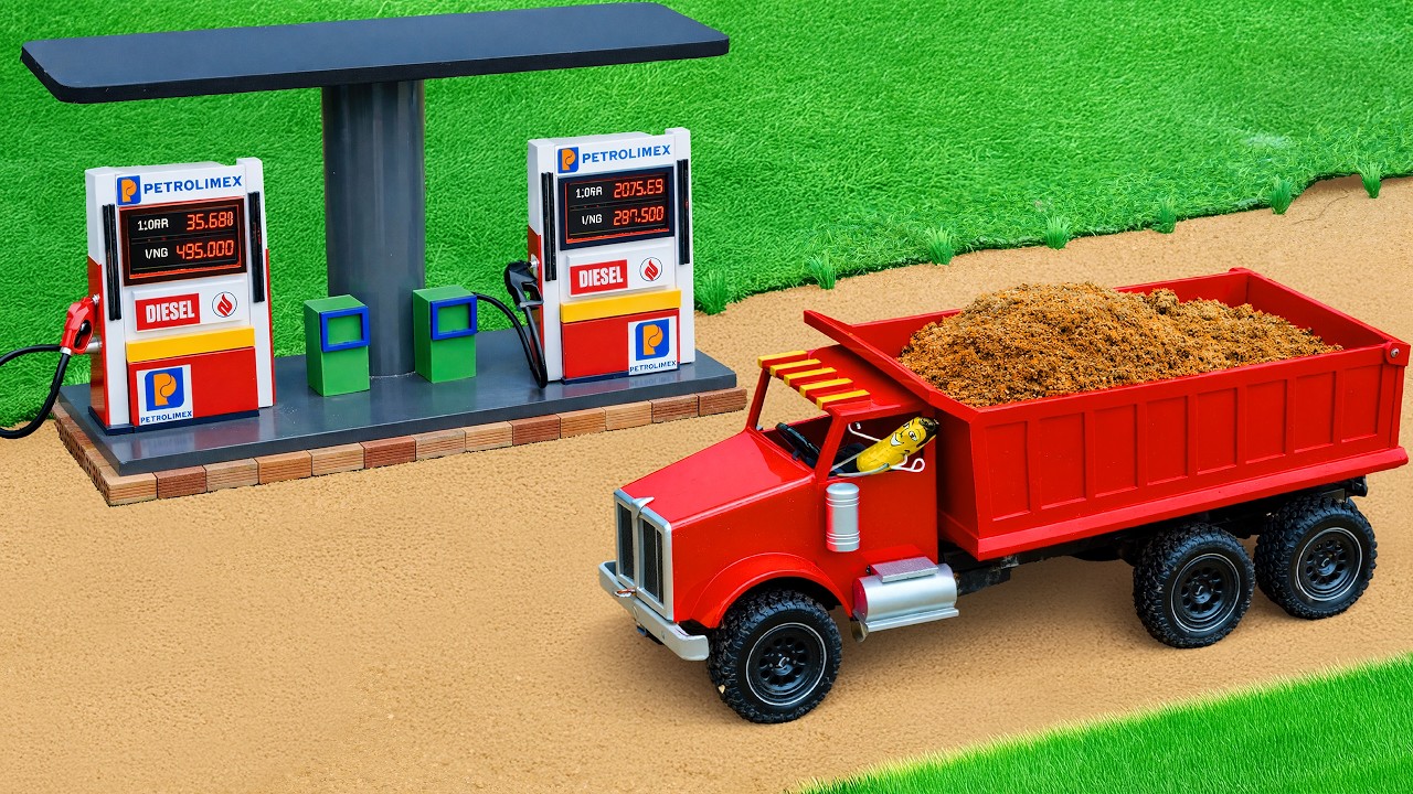 DIY Mini Machines | Tractor, Truck & Road Building Projects