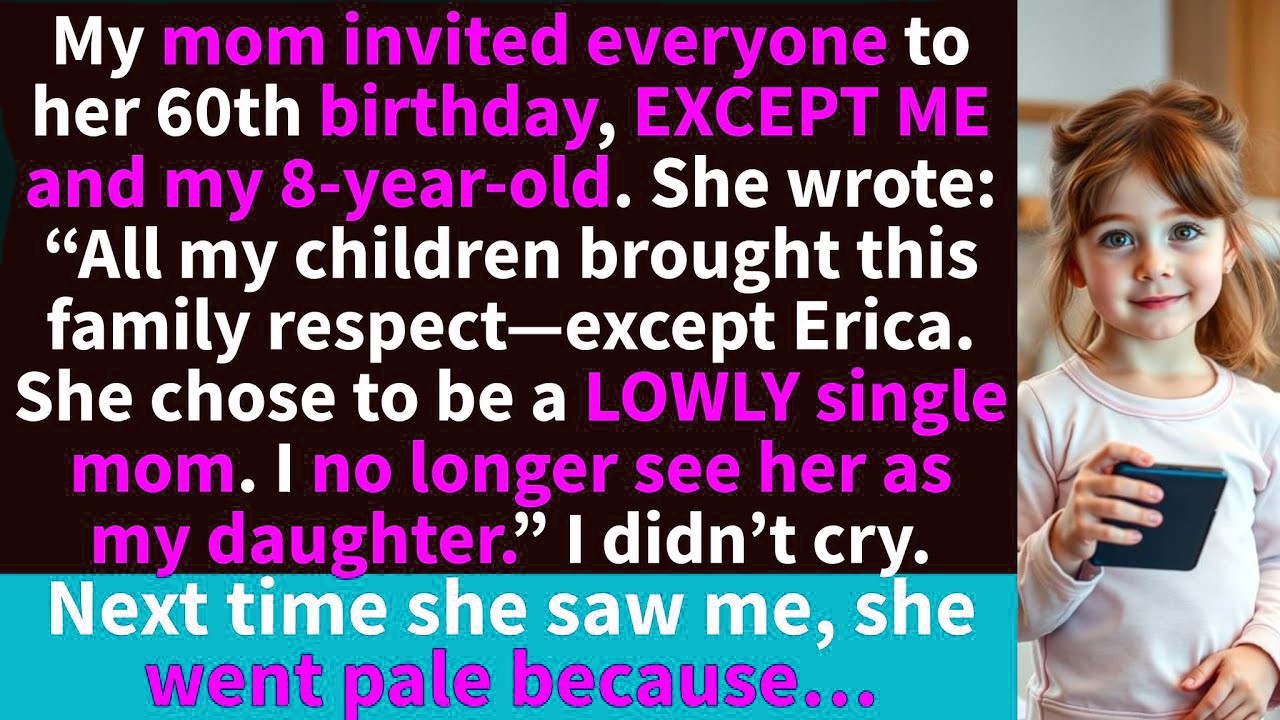My family disowned me because I am a “single mom”…