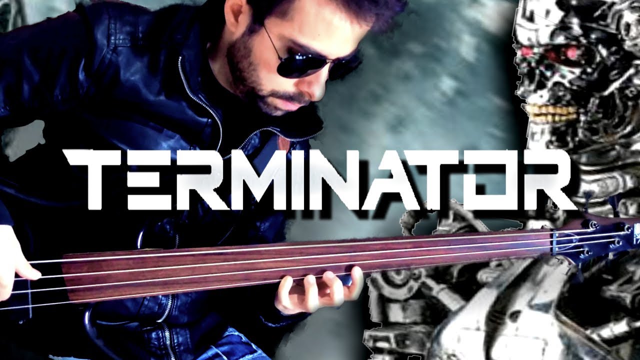 Terminator Theme - on Fretless BASS 🎸