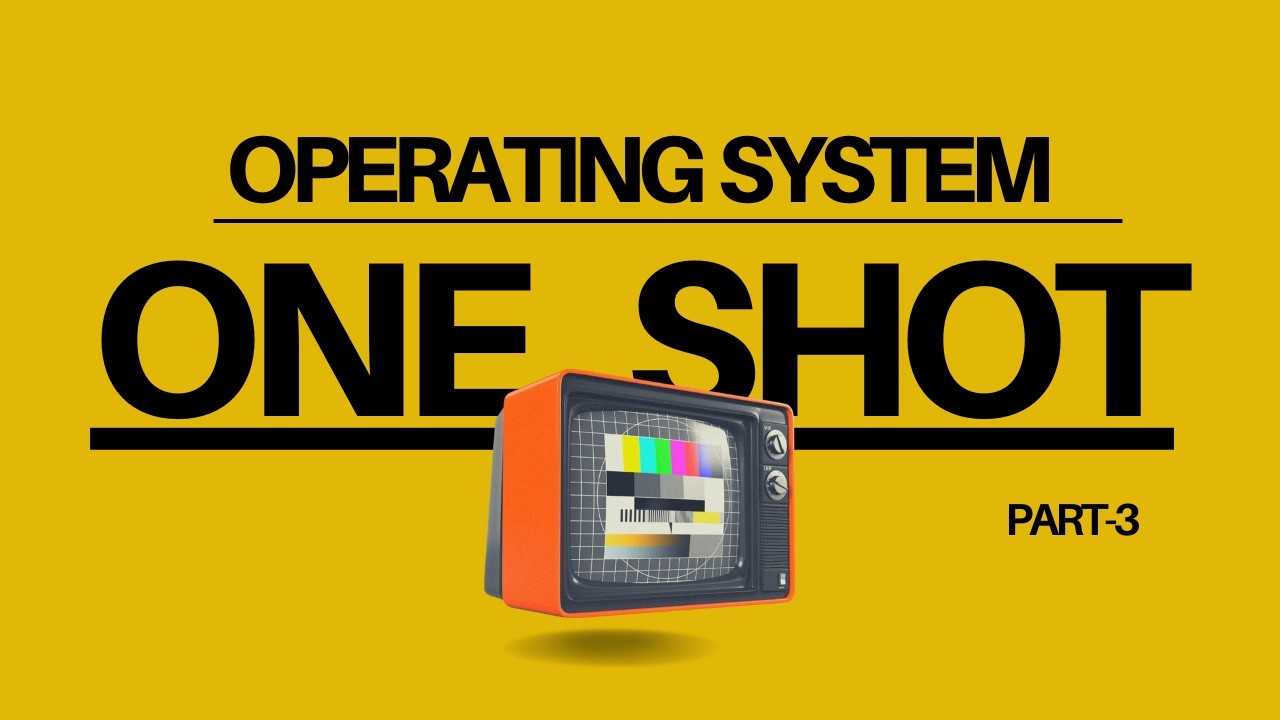 Concurrency in OS Explained  Threads, Scheduling & Synchronization | Hindi