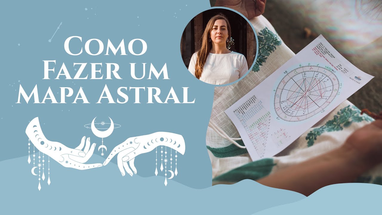 MAPA ASTRAL E CASAS ASTROLÓGICAS PARA LEIGOS - Vídeo Aula Introdução para Acompanhar as Luas do Ano