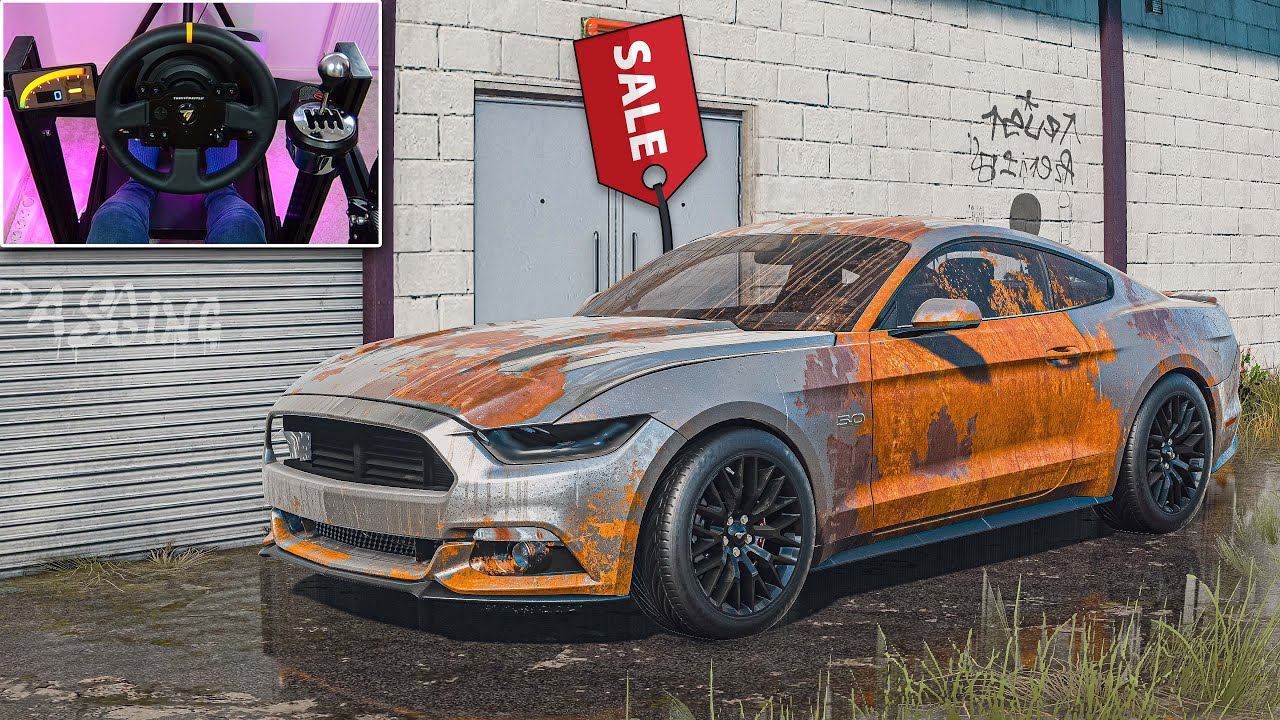 Rebuilding a Ford Mustang GT - NFS Heat | Thrustmaster TX