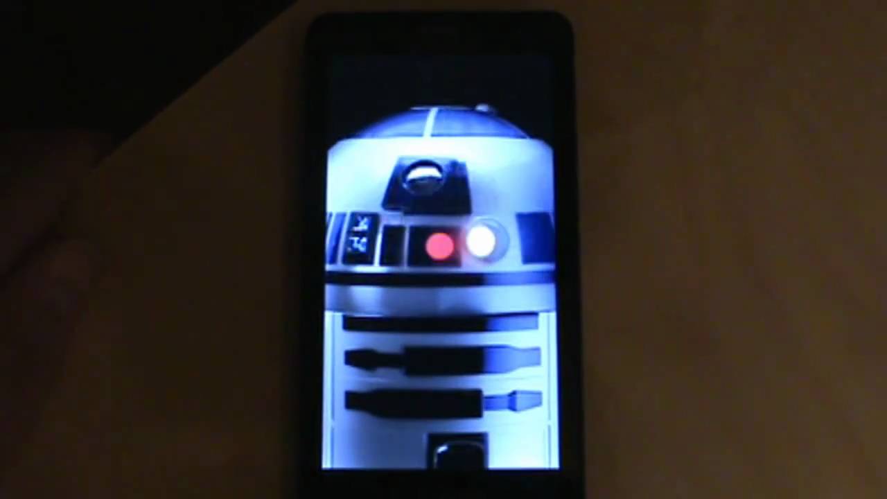 Official R2-D2 DROID 2 Boot Animation