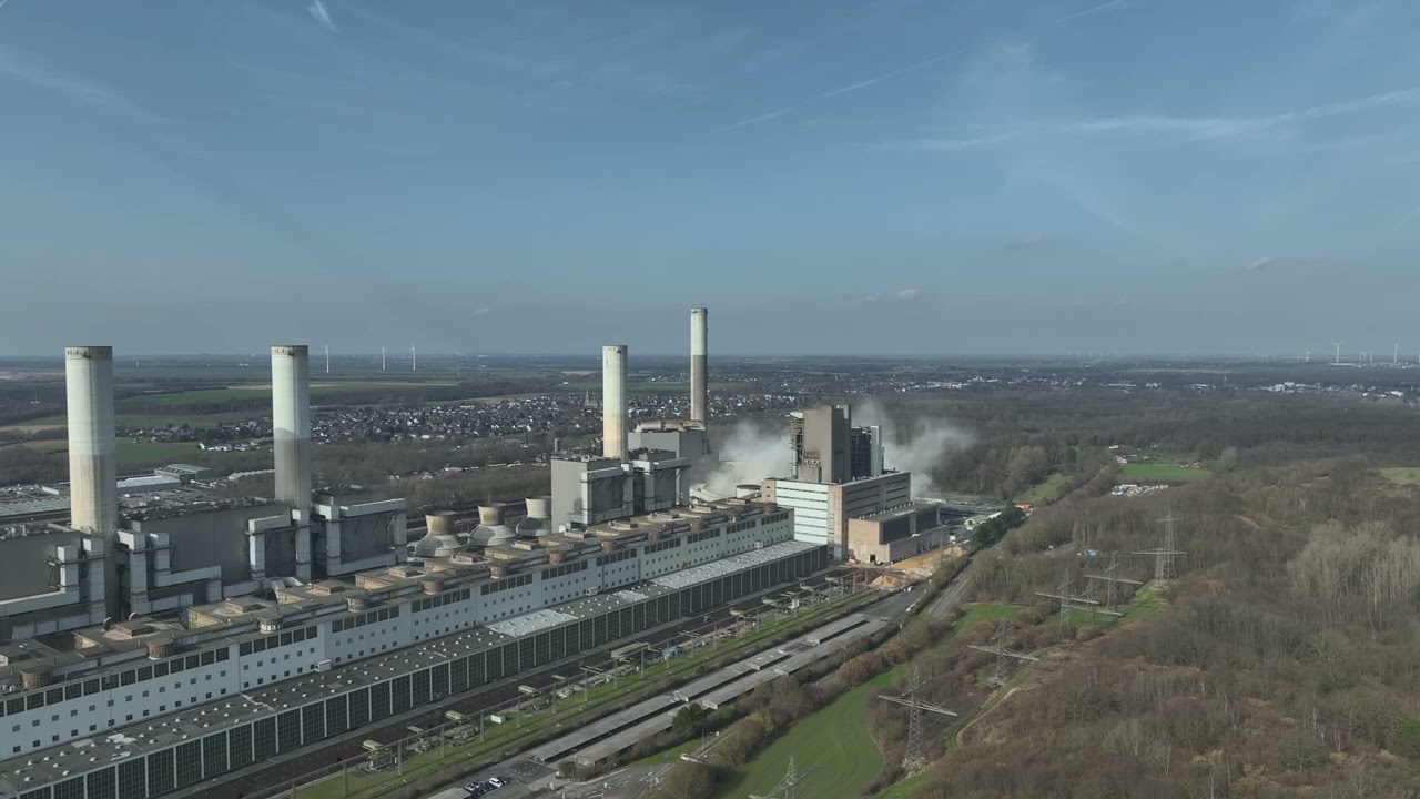 117m GIANT  VANISHES in Seconds! Epic Drone Footage &ndash; Frimmersdorf Cooling Tower Demolition 2026