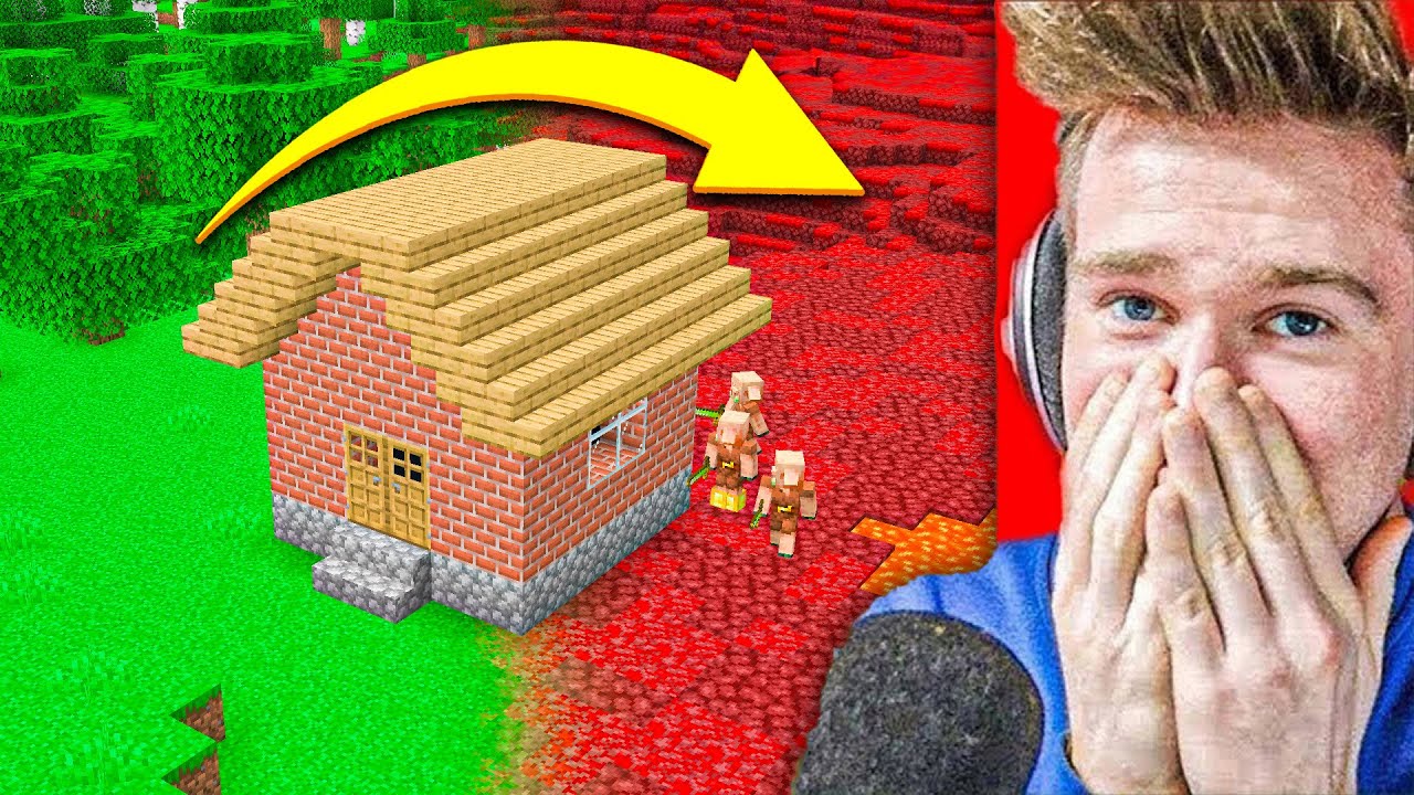 ZMIENIAM ŚWIAT WIDZA w PIEKŁO GDY NIE PATRZY XD | Minecraft Extreme