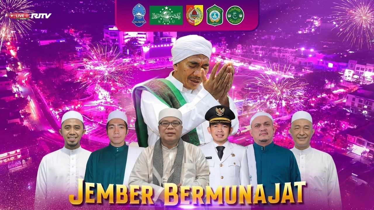 Jember Bermunajat Bersama Majlis Riyadlul Jannah & Nahrul Musthofa @ Alun-Alun Kabupaten Jember