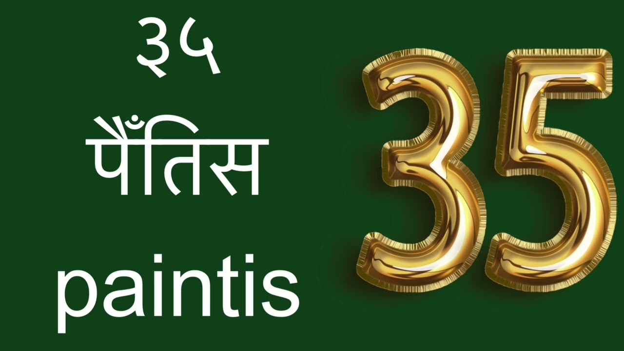 Numbers in Nepali 0-100 (With Pronunciation)