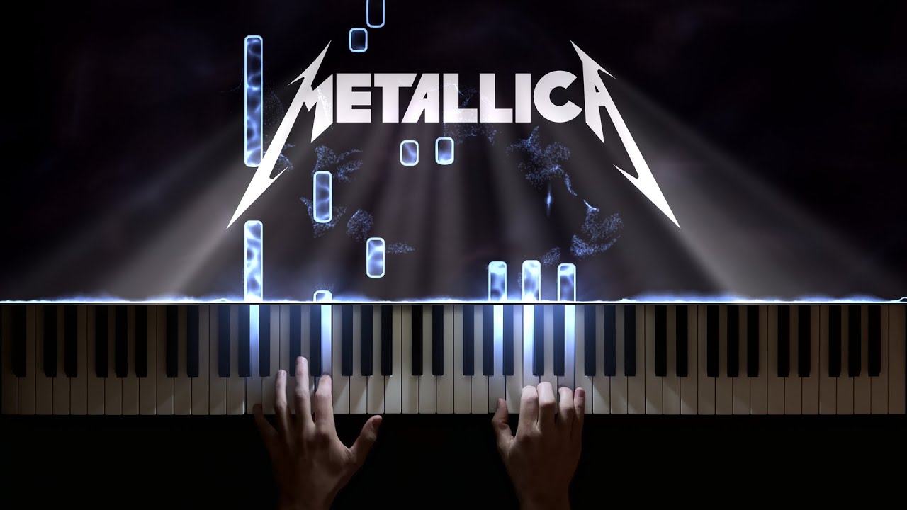 Metallica − Fade to Black − Piano Cover + Sheet Music