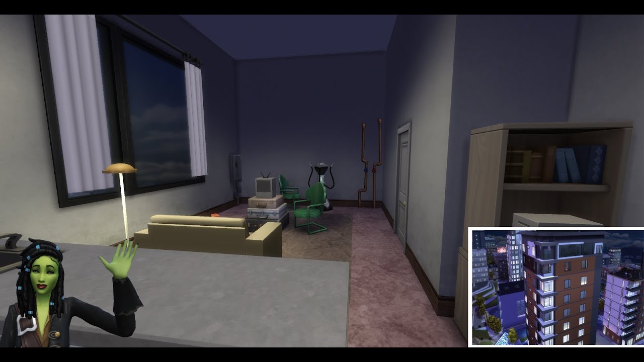 Exploring San Myshuno: 910 MEDINA STUDIOS Sims 4 Housing