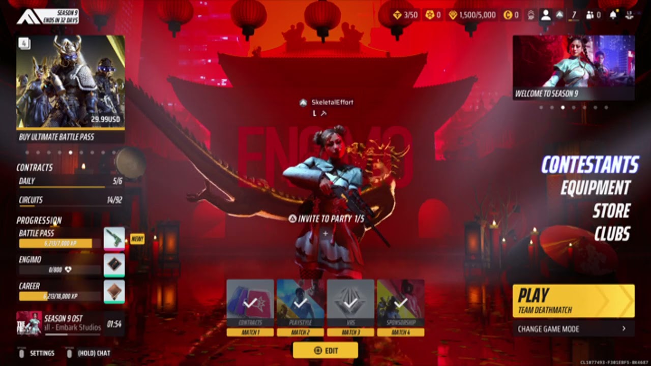 1v4 finals