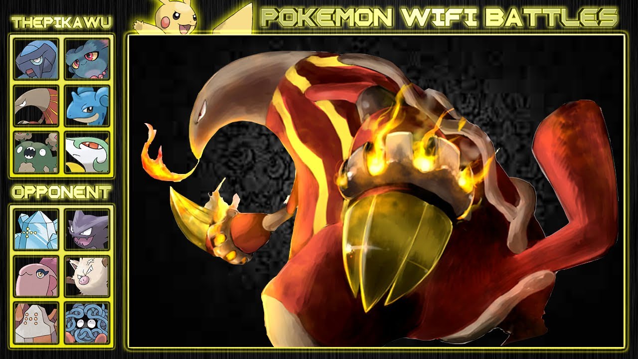 Heatmor's Burning Spirit! (Pokemon Black and White NU Wifi Battle)