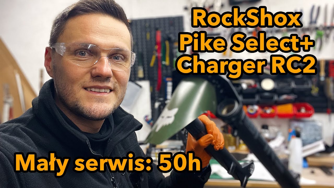 Serwis 50h - RockShox Pike Select+ (przyglądam się sterom w Rose)