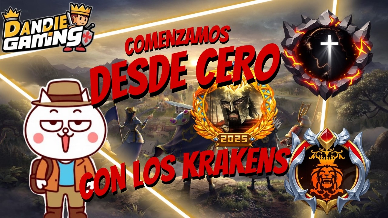 Volvemos a iniciar en Rise Of Kingdoms