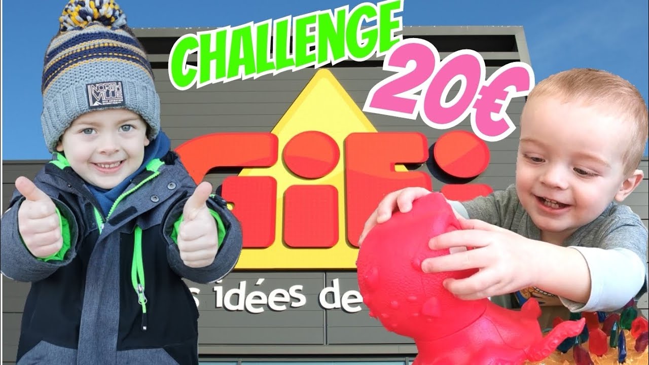CHALLENGE 20€ chez GIFI! Hugo est trop content