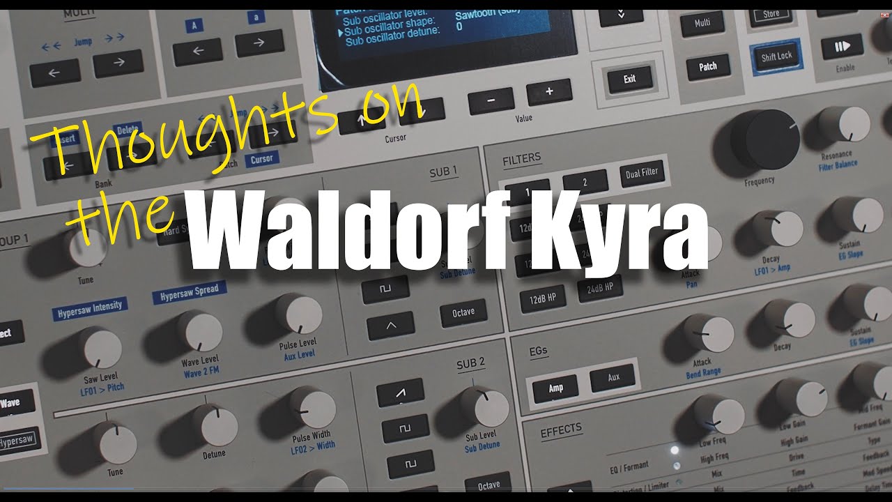 Thoughts on the Waldorf Kyra