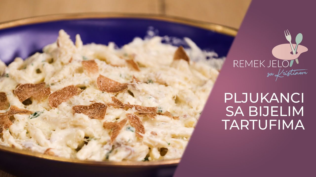 PLJUKANCI SA BIJELIM TARTUFIMA// @remekjelo3092(2020)DELICIOUS WHITE TRUFFLE PASTA//ISTRIAN TRADITIONAL