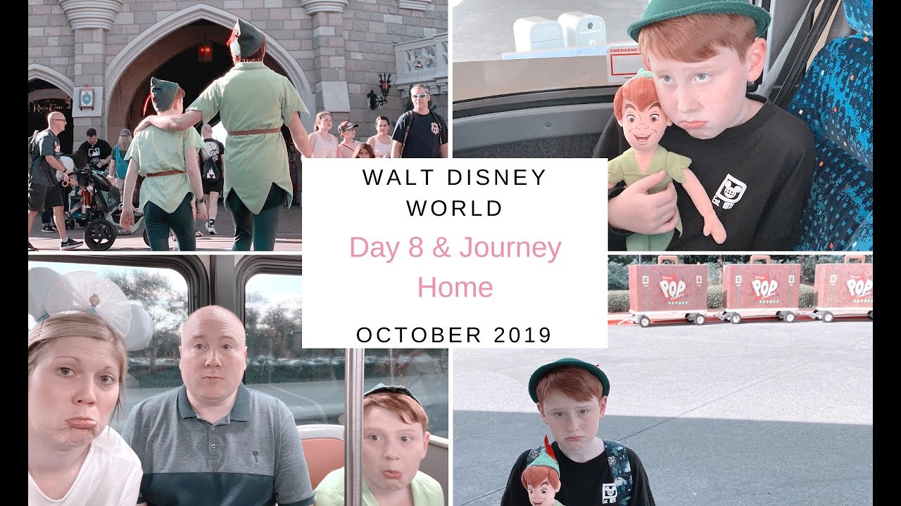 Last Morning at Magic Kingdom & Journey Home | Day 8 | Walt Disney World | Oct 2019 | Pixie Planner