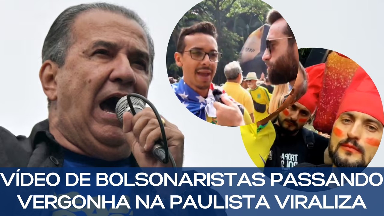 BOLSONARISTAS DELIRAM EM VÍDEOS RIDÍCULOS NA PAULISTA