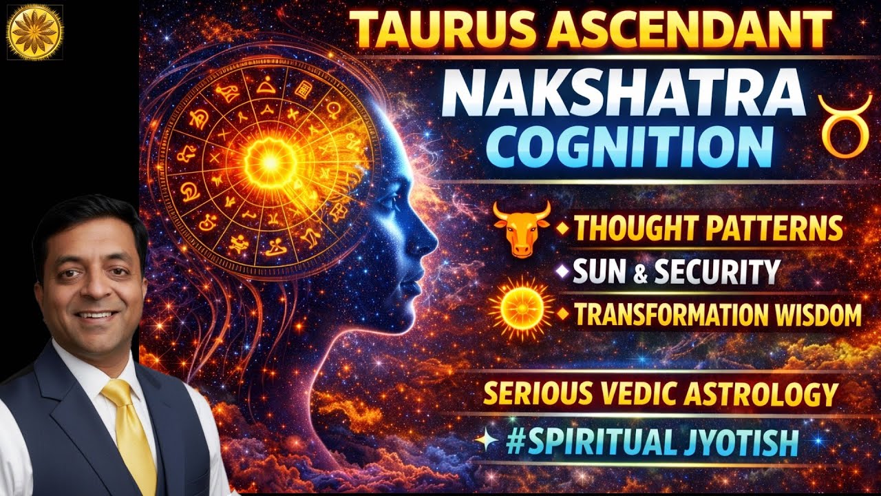 Sun as Thought Patterns in All Nakshatras | Taurus Ascendant Deep Vedic Astrology