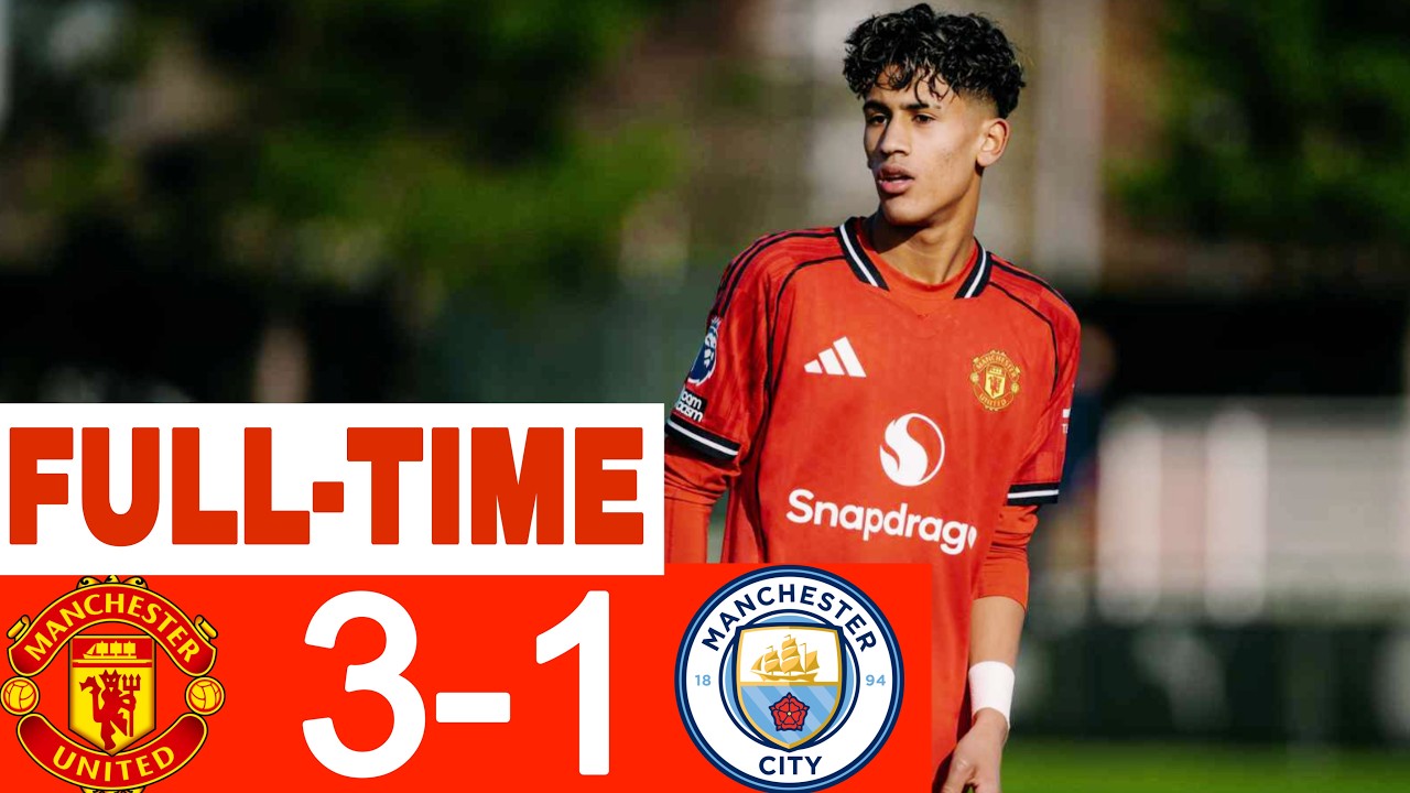 Manchester United 3 - 1 Manchester City | Highlights | U18 Premier League | 14-02-26
