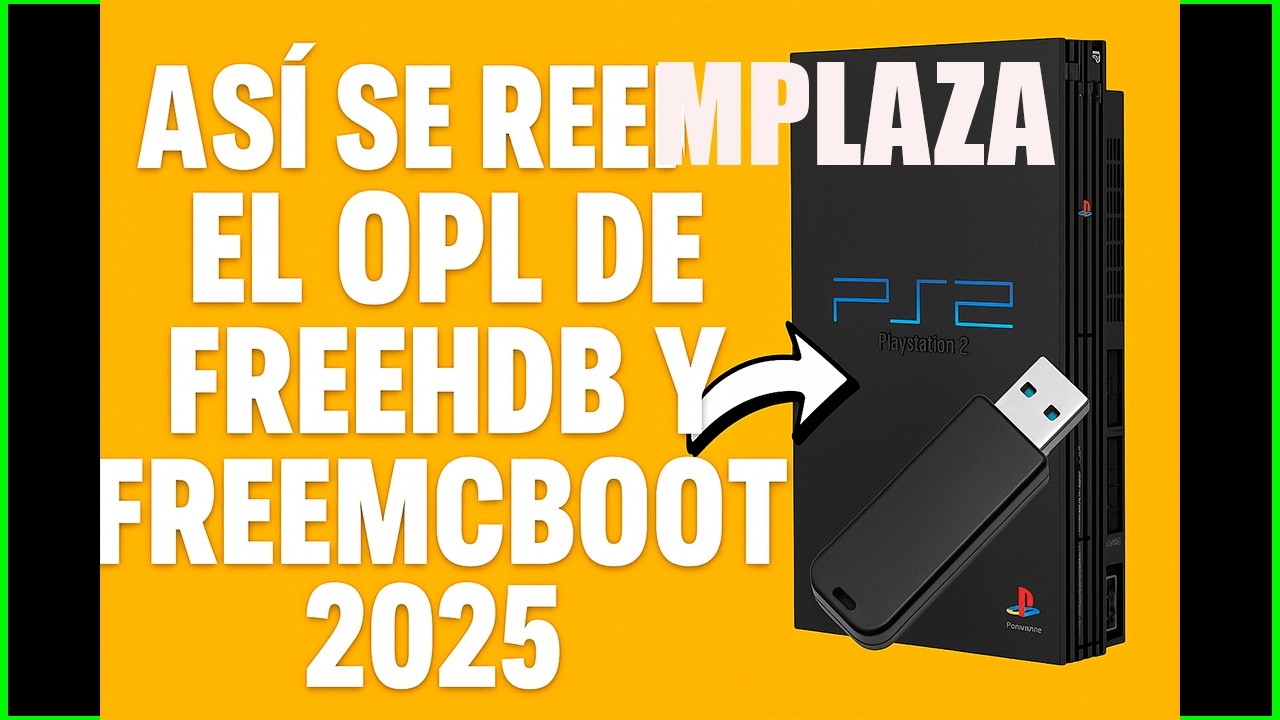 🔥 ¡ACTUALIZA SOLO el OPL en FreeHDBoot / FreeMCBoot! Soporta exFAT, ZSO, NBD, MX4SIO y MÁS