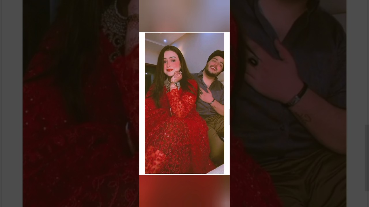 Latest Pictures of Newly Wed Tiktoker Sehar Hayat with her Husband.