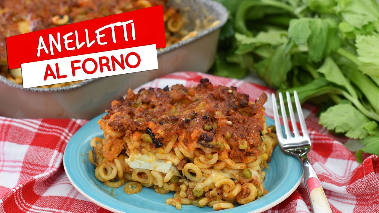 Anelletti al forno: ricetta della pasta al forno siciliana