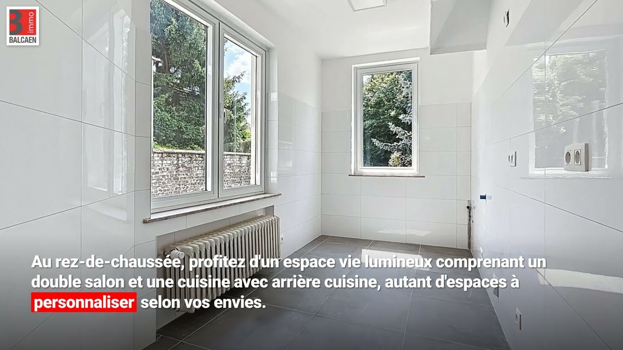 WEMMEL: Maison unifamiliale avec jardin et garage &agrave; vendre