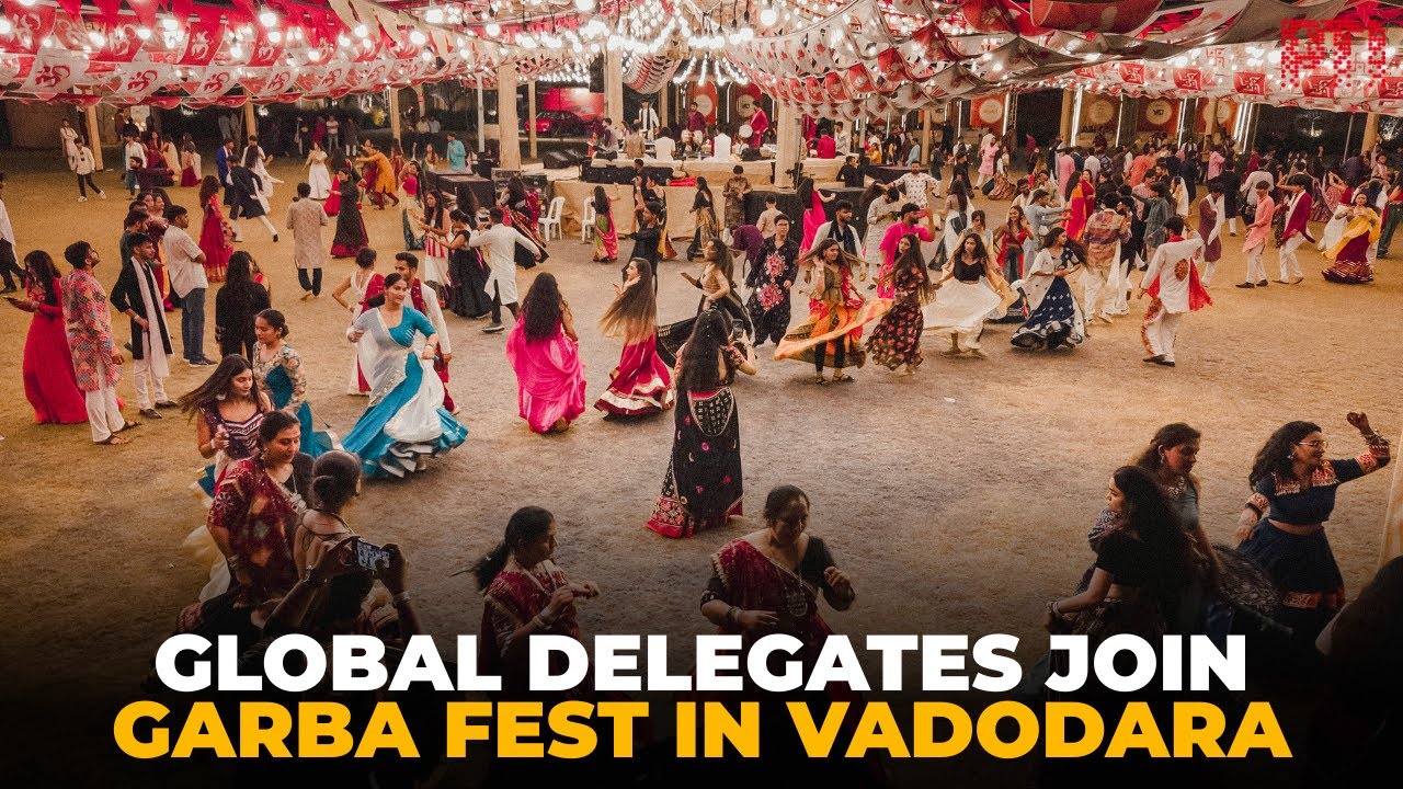 Vadodara hosts International Garba Festival as global delegates celebrate Gujarati culture