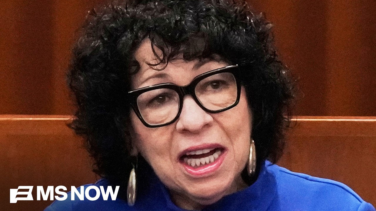 'UNLEASH CHAOS': Sotomayor EVISCERATES racially discriminatory Alabama scheme