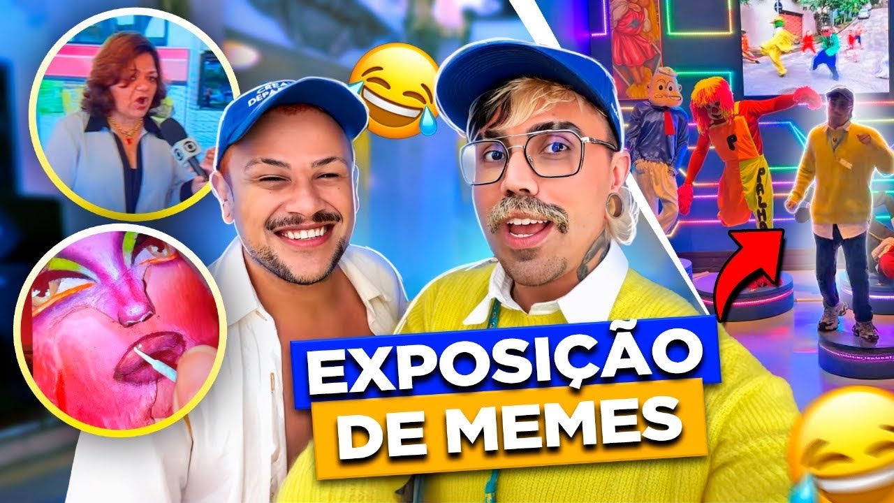 TOUR PELA EXPOSIÇÃO DE MEMES: CAUSAMOS COM CLASSE | Diva Depressão 