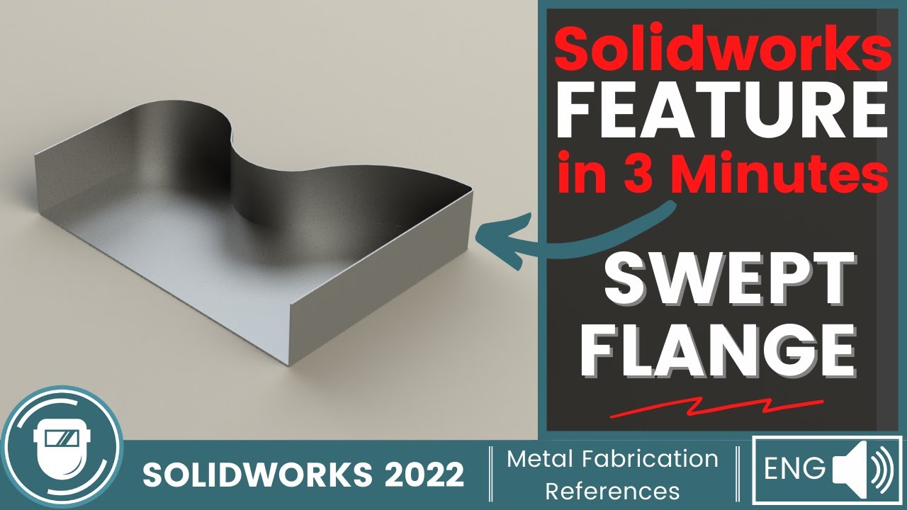 ФУНКЦИЯ SOLIDWORKS ЗА 3 МИНУТЫ // СТРЕЛЯЕМЫЙ ФЛАНЕЦ