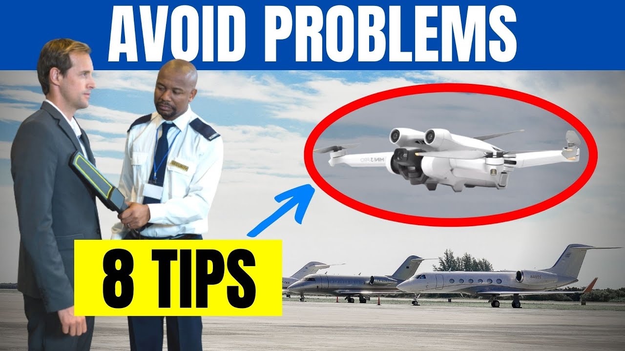8 Things to Know before Traveling with a Drone on an Airplane
