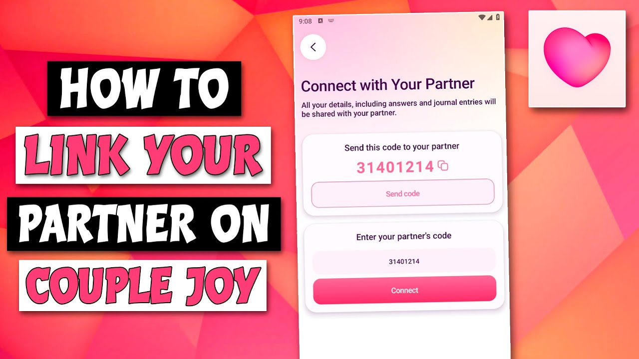 How To Link Your Partner On Couple Joy App