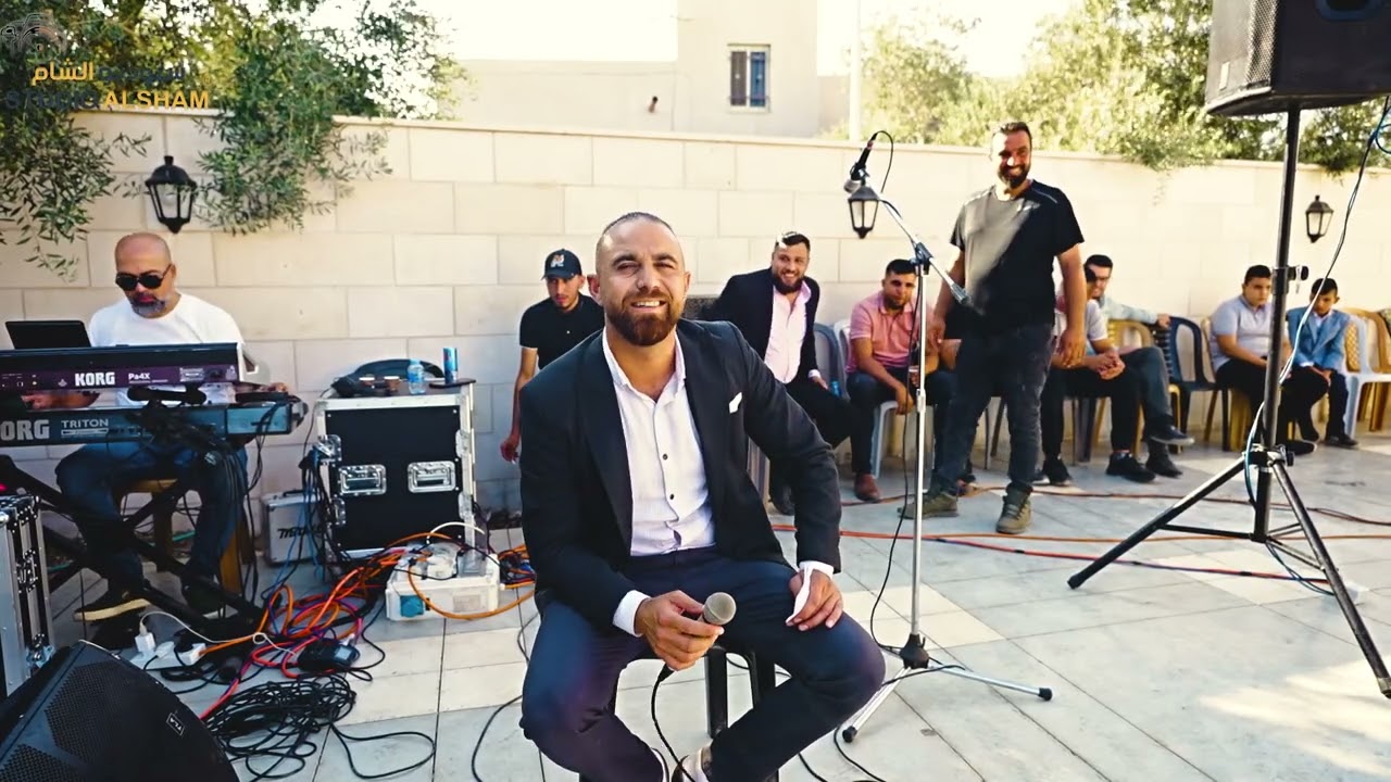 حمام العرسان سعيد وياسين ابناء احمد ابراهيم ياسين.. الفنان طايل فريحات