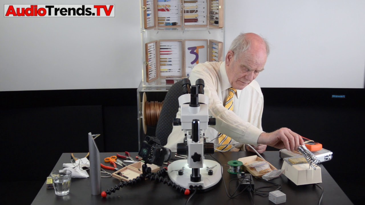 AJ van den Hul builds a cartridge (Part 2)