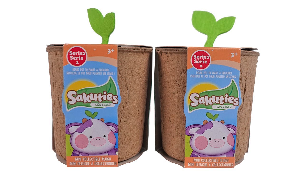Sakuties Mini Collectible Plush Series 1 Blind Box